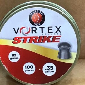 Hatsan Vortex Strike Pellets .35 Caliber 100 Count
